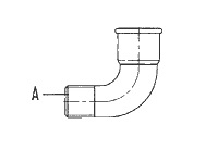 1002 Угловой фитинг 90° R1/4"