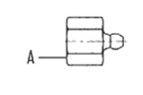 3012 G1/4 Заправочный фитинг (для заполнения лубрикатора смазкой)
